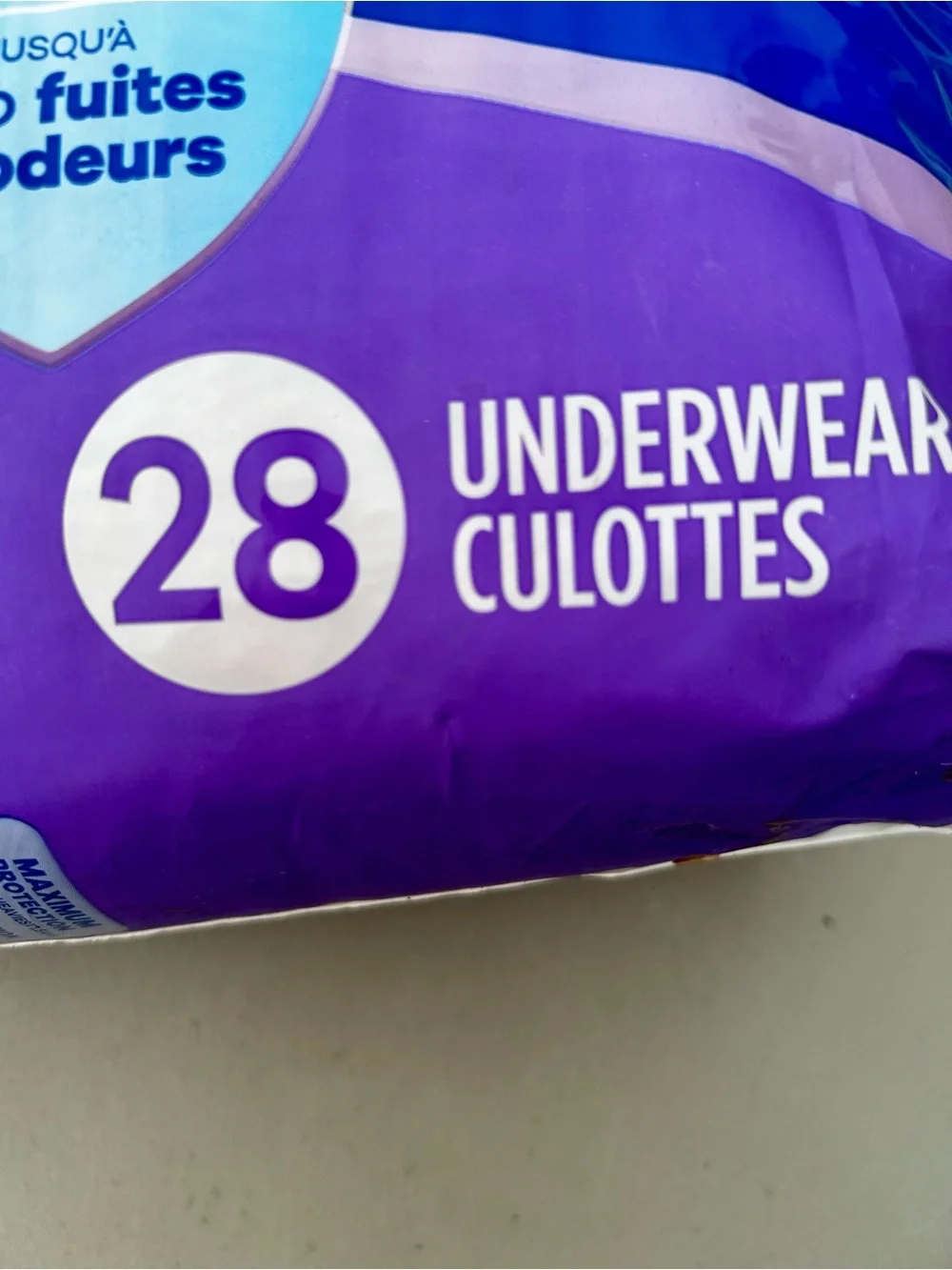 NIP Always Discreet Underwear Culottes Women 28 ct. Large